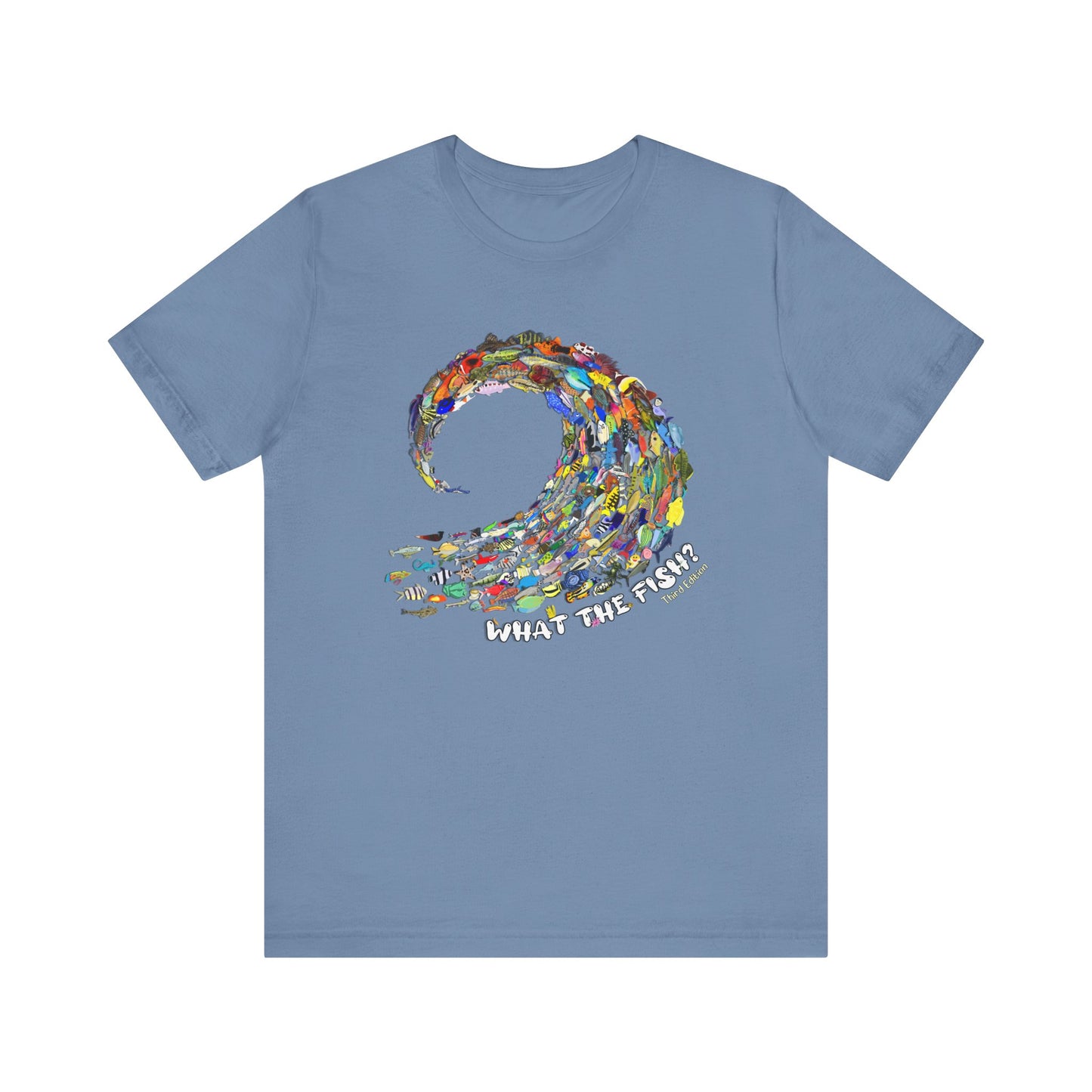 21. Premium T-Shirt - 2024 What the Fish (Third Edition) Wave Design