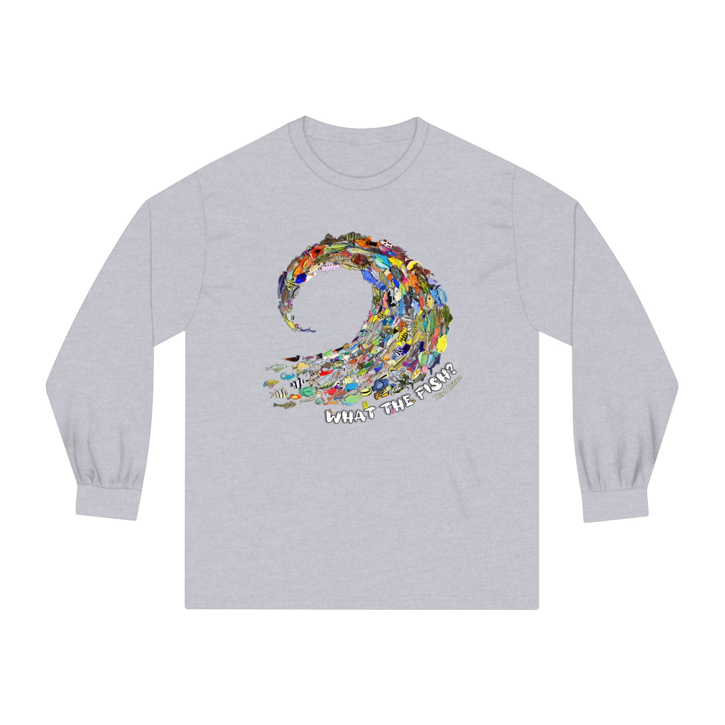 09. Long-Sleeve Shirt - 2024 What the Fish (Third Edition) Wave Design