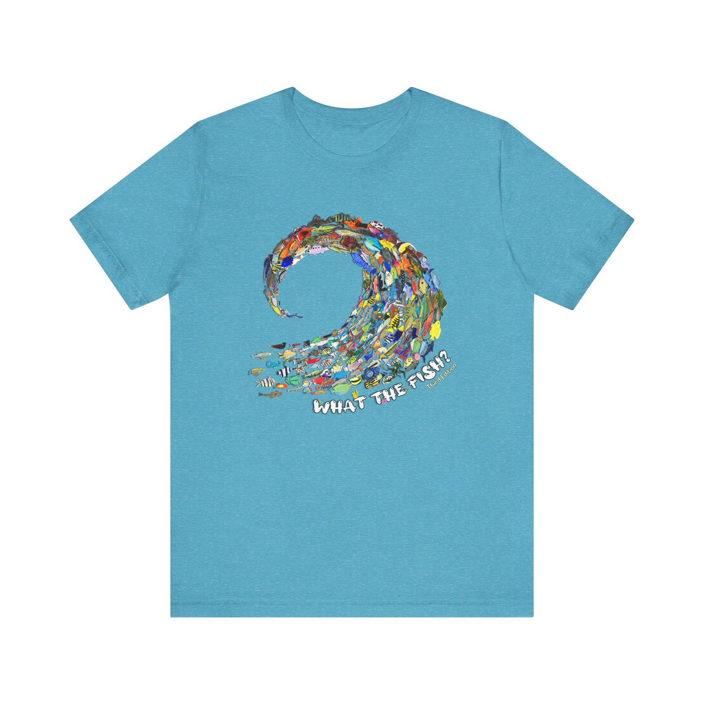 03. Premium T-Shirt - 2024 What the Fish (Third Edition) Wave Design