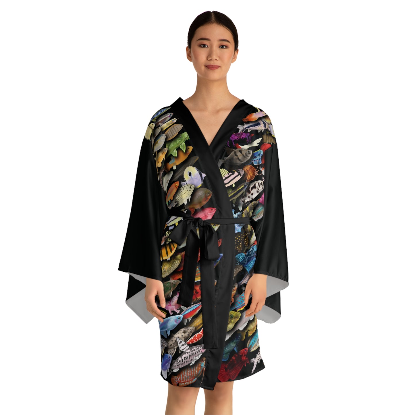 16. Long Sleeve Kimono Robe - What the Fish 2025 (Fourth Edition)