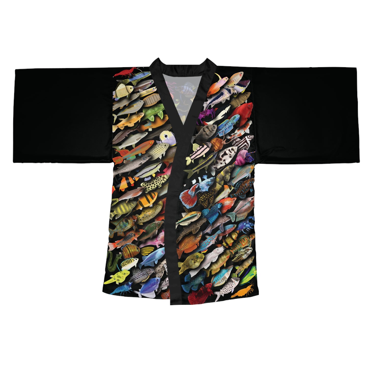 16. Long Sleeve Kimono Robe - What the Fish 2025 (Fourth Edition)