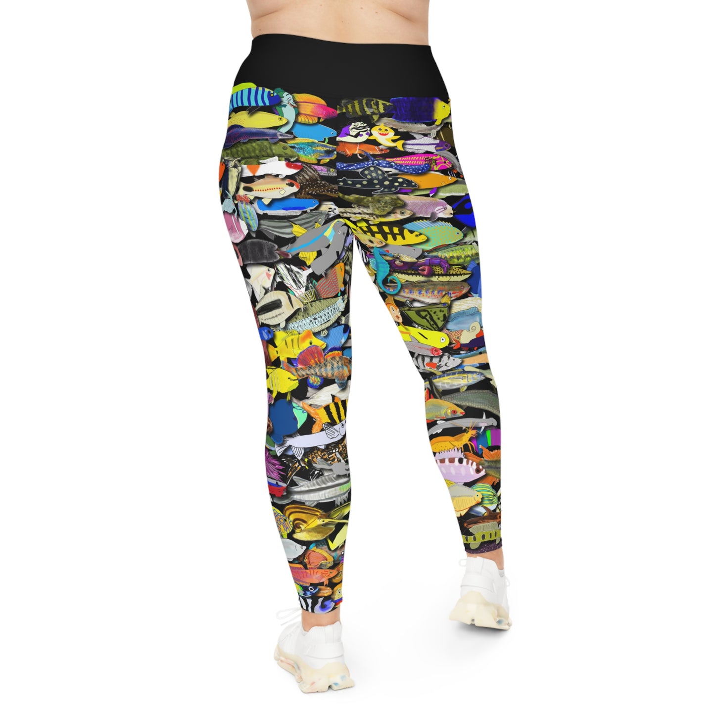 13b. Plus Size Leggings - 2024 What the Fish (Third Edition)
