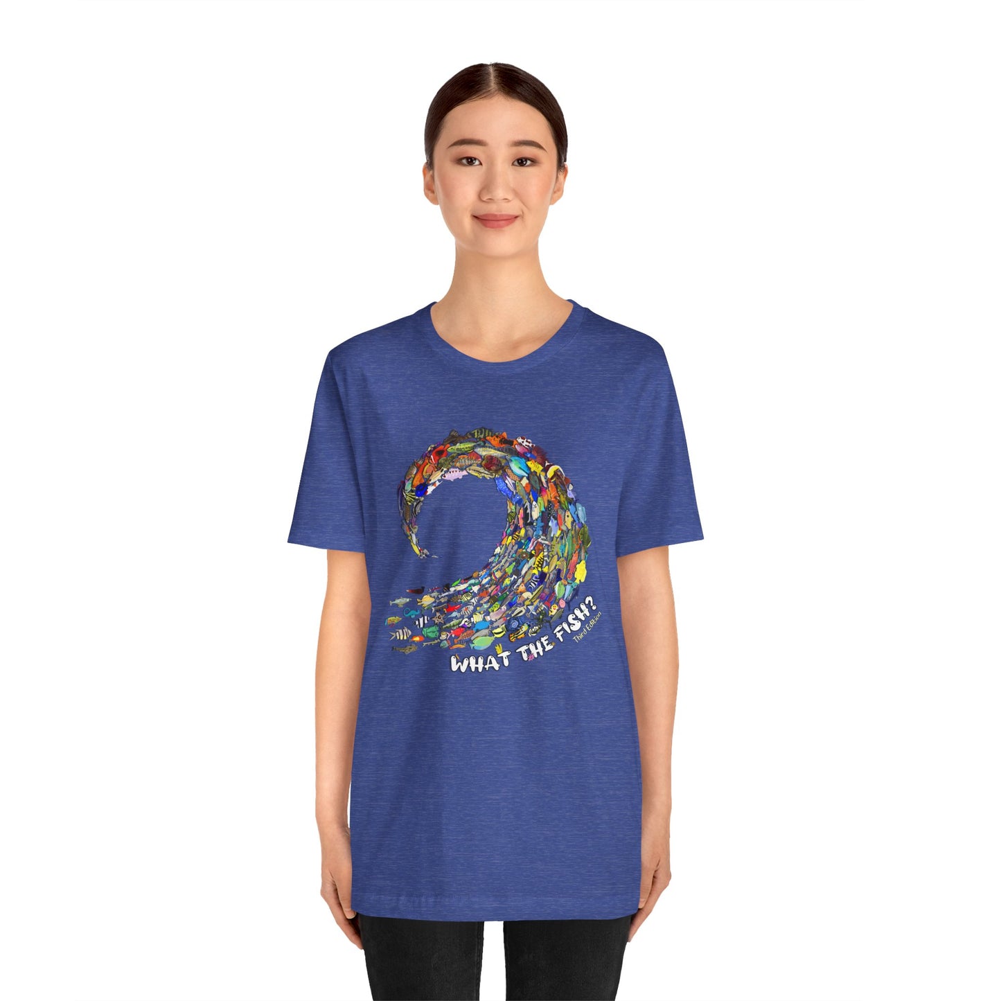 21. Premium T-Shirt - 2024 What the Fish (Third Edition) Wave Design