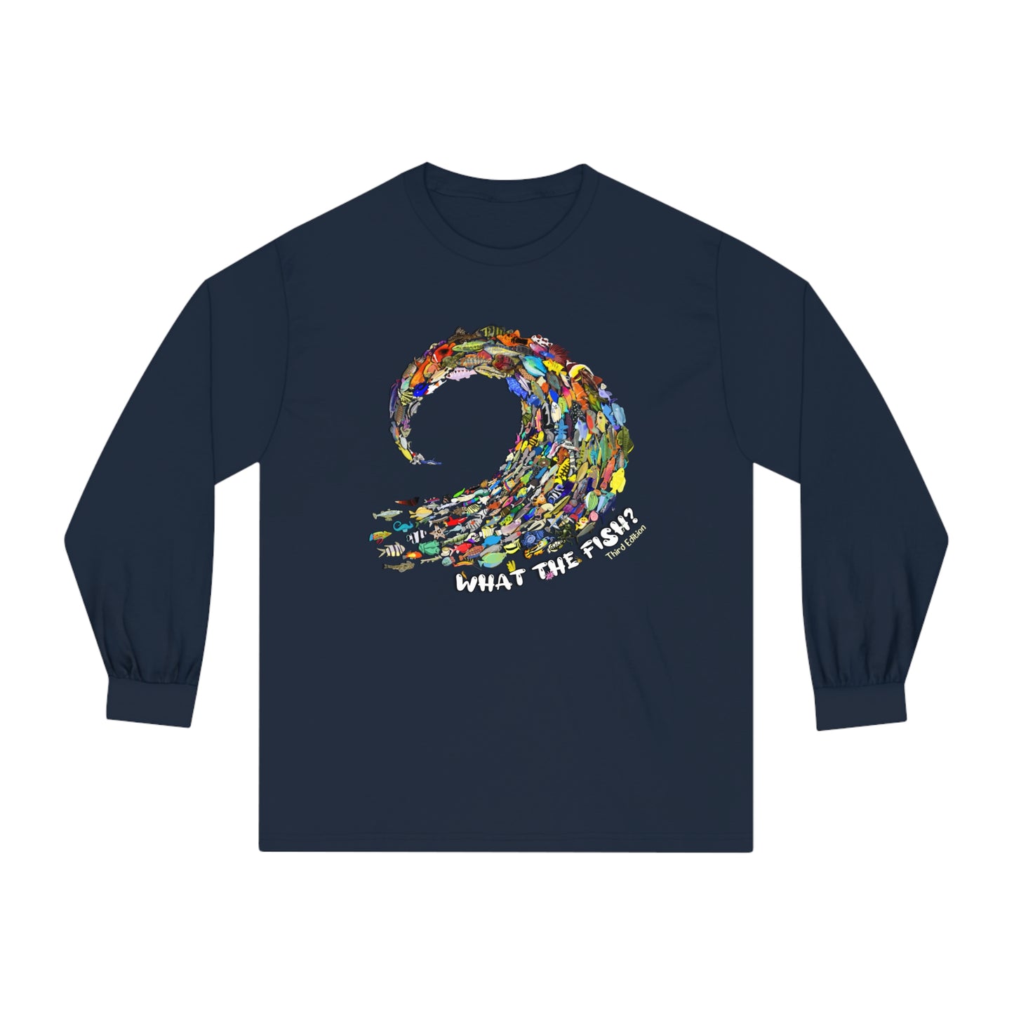 09. Long-Sleeve Shirt - 2024 What the Fish (Third Edition) Wave Design