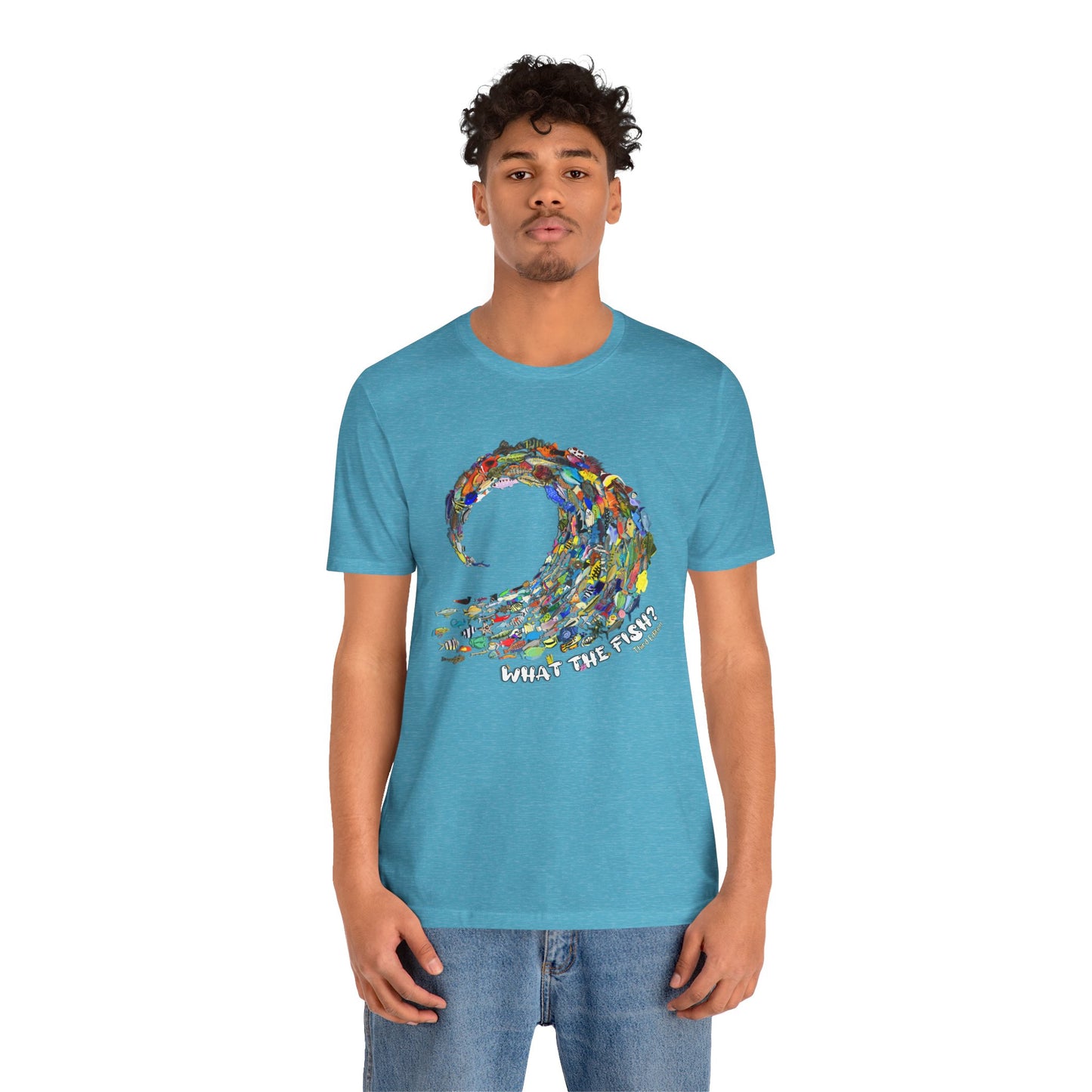 03. Premium T-Shirt - 2024 What the Fish (Third Edition) Wave Design