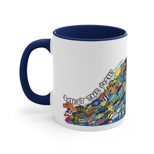 Coffee mug, 11 oz - 2024 What the Fish (Third Edition) Guppy Design