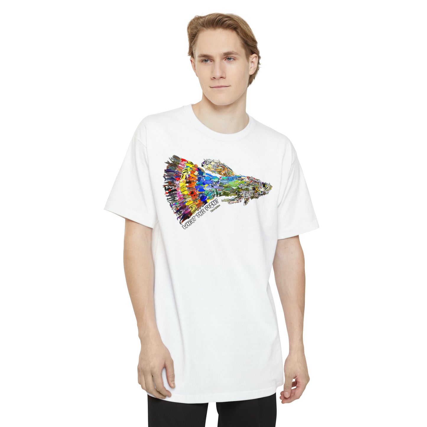 04b. Tall Size T-Shirt - Guppy Design