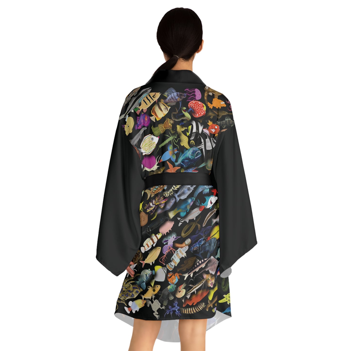 16. Long Sleeve Kimono Robe - What the Fish 2025 (Fourth Edition)