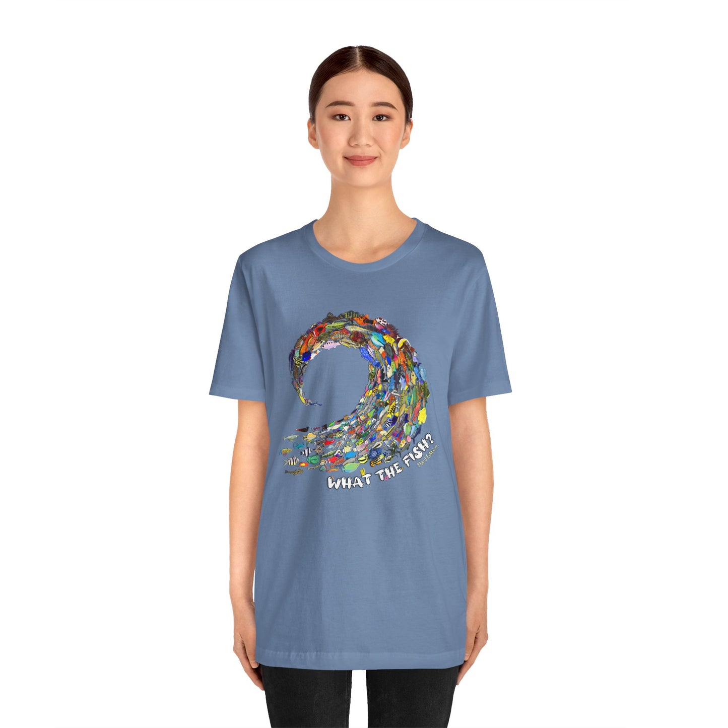 21. Premium T-Shirt - 2024 What the Fish (Third Edition) Wave Design