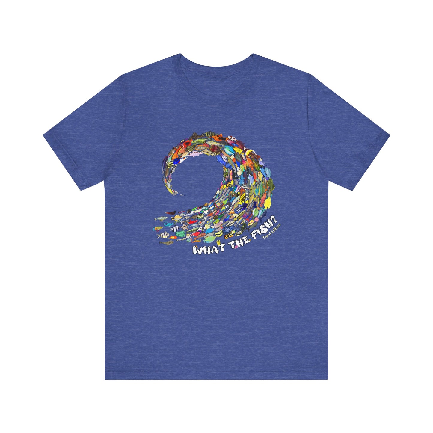 03. Premium T-Shirt - 2024 What the Fish (Third Edition) Wave Design